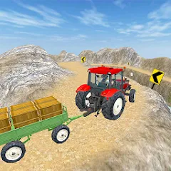 Взломанная Tractor Driver 3D Farming Sim (Тракторист 3D Симулятор Фермерства)  [МОД Много монет] - полная версия apk на Андроид