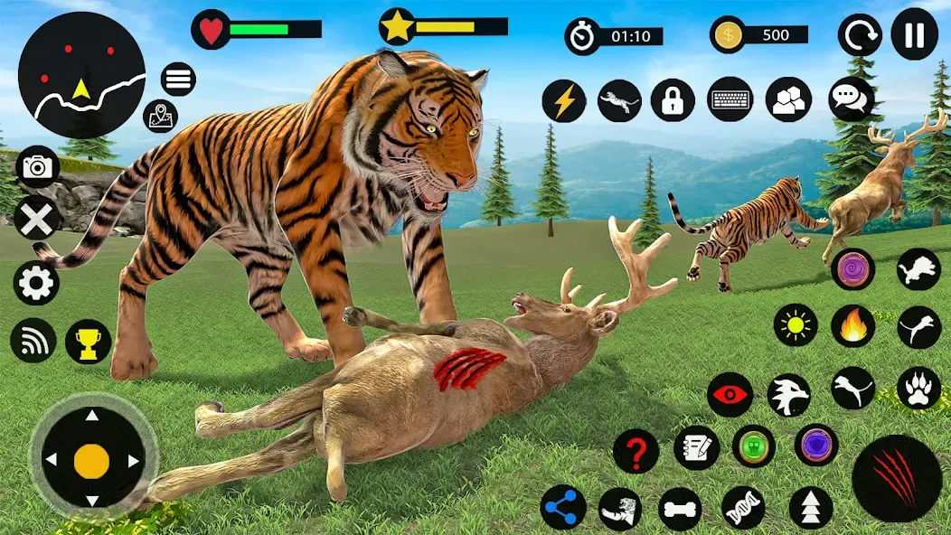 Tiger Games: Tiger Sim Offline  [МОД Меню] Screenshot 1