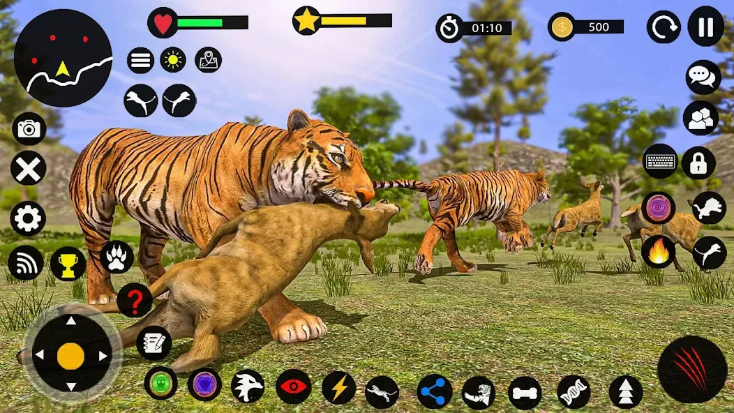 Tiger Games: Tiger Sim Offline  [МОД Меню] Screenshot 4