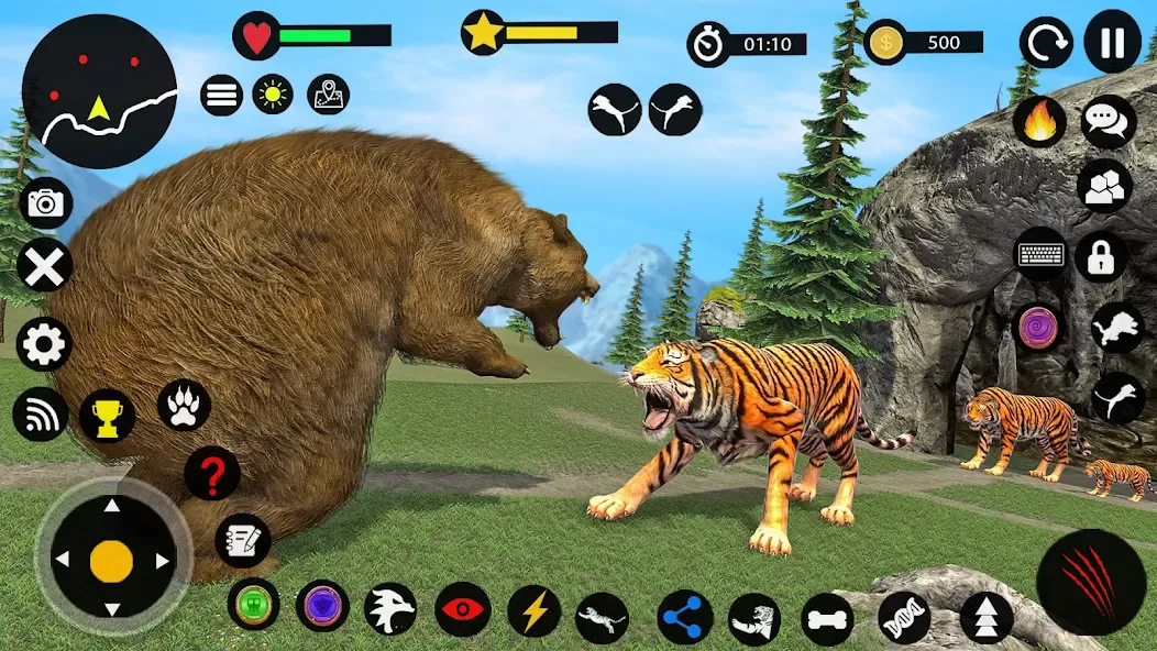 Tiger Games: Tiger Sim Offline  [МОД Меню] Screenshot 5