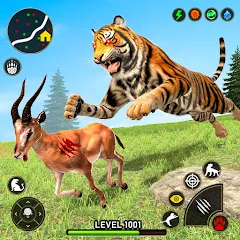 Взлом Tiger Games: Tiger Sim Offline  [МОД Меню] - последняя версия apk на Андроид