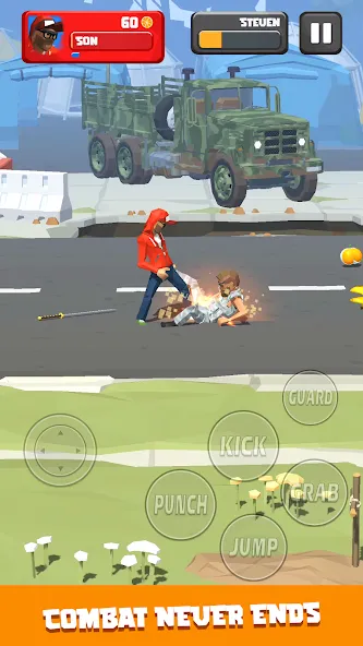 City Fighter: Vertical Limit (Сити Файтер)  [МОД Menu] Screenshot 1