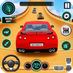 Скачать взлом Racing Car Stunt | Stunt Race (Рейсинг Кар Стант)  [МОД Меню] - стабильная версия apk на Андроид