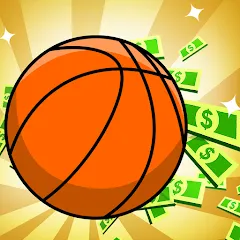 Скачать взломанную Idle Five Basketball tycoon (Айдл Файв Баскетбольный тайкун)  [МОД Unlocked] - последняя версия apk на Андроид