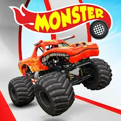 Скачать взлом Monster Truck Crush (Монстр Трак Стант)  [МОД Mega Pack] - стабильная версия apk на Андроид