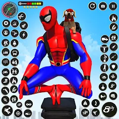 Скачать взлом Miami Superhero: Spider Games  [МОД Все открыто] - последняя версия apk на Андроид