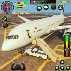 Скачать взломанную Real Flight Sim Airplane Games (Реал Флайт Сим Авиасимуляторы игры на самолеты)  [МОД Menu] - последняя версия apk на Андроид