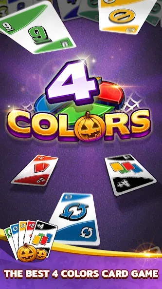 4 Colors Card Game (Цвета Карточная Игра)  [МОД Бесконечные монеты] Screenshot 1