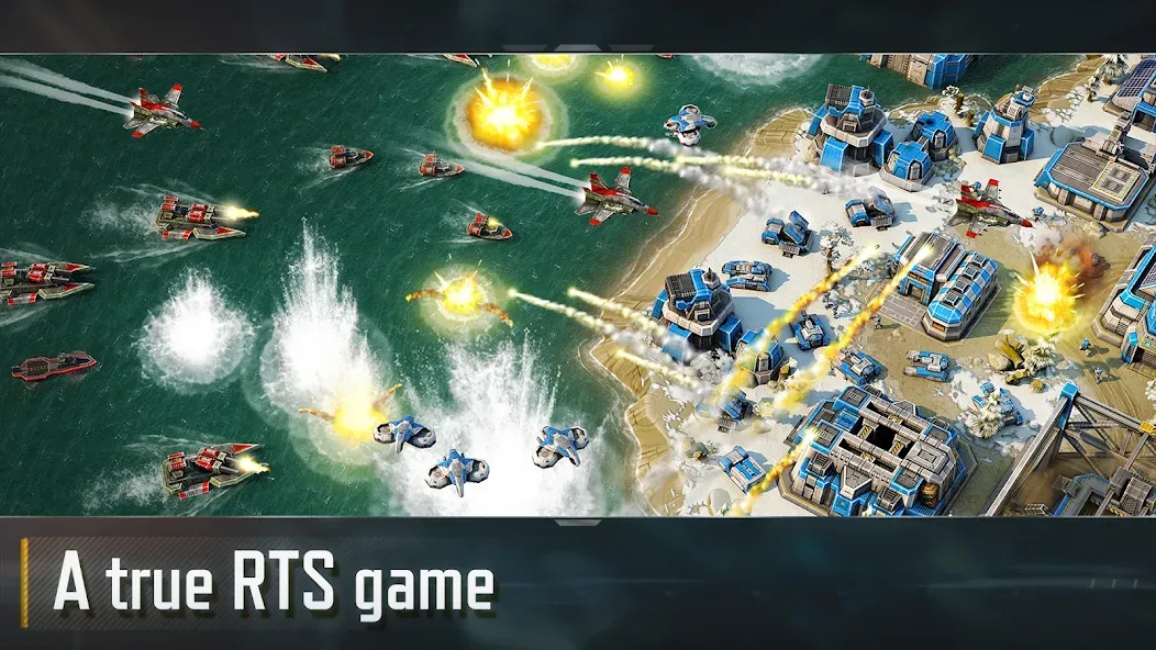 Art of War 3:RTS strategy game (Арт оф Вар 3)  [МОД Много денег] Screenshot 1