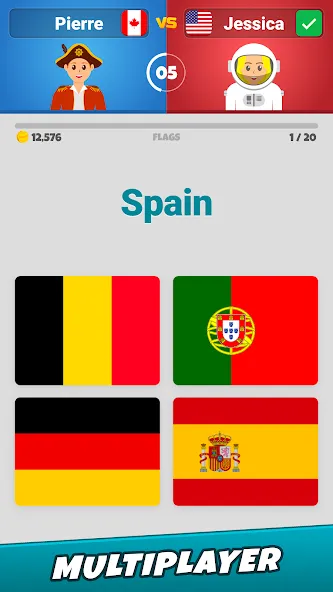 Flags 2: Multiplayer  [МОД Unlimited Money] Screenshot 3