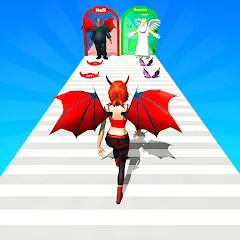 Скачать взлом Heaven Life Rush! Paradise Run  [МОД Бесконечные деньги] - полная версия apk на Андроид