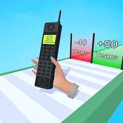 Взлом Phone Runner Evolution Race 3D (Фон Раннер Эволюция Рейс 3Д)  [МОД Бесконечные монеты] - последняя версия apk на Андроид