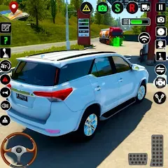 Взломанная US Prado Car Games Simulator  [МОД Все открыто] - последняя версия apk на Андроид