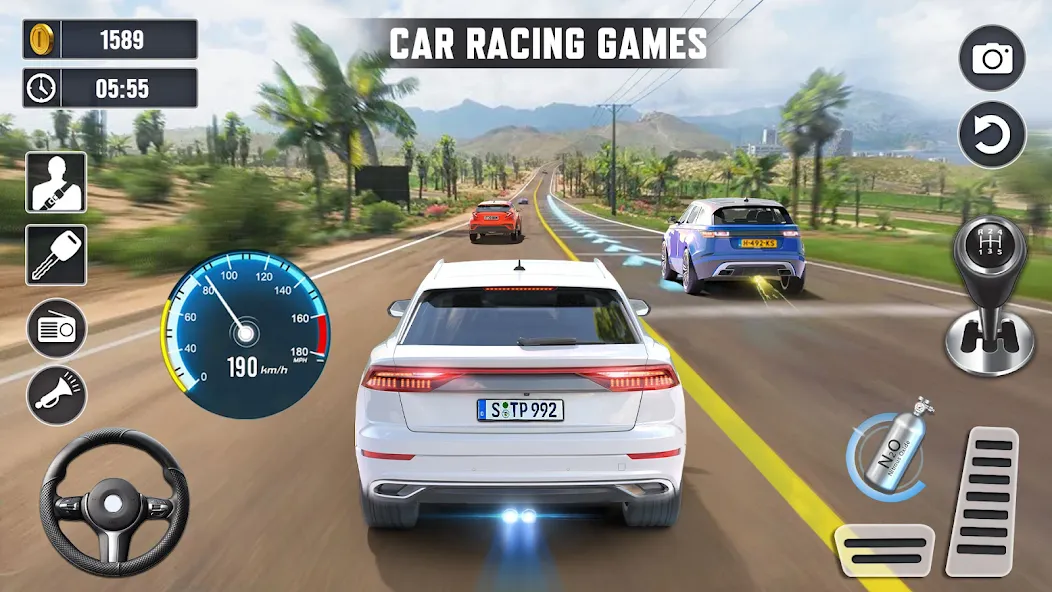 Real Highway Car Racing Games  [МОД Все открыто] Screenshot 5