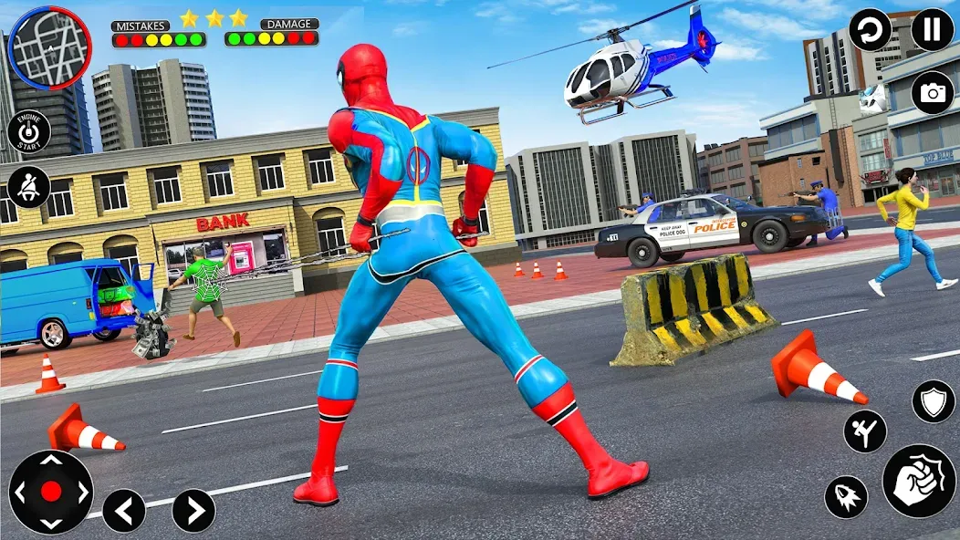 Spider Rope Hero Spider Games  [МОД Mega Pack] Screenshot 3