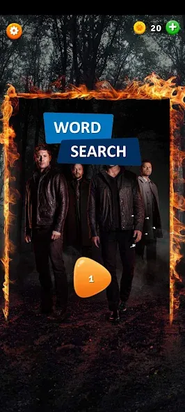 Supernatural Word Search (упернатуральный поиск слов)  [МОД Меню] Screenshot 1