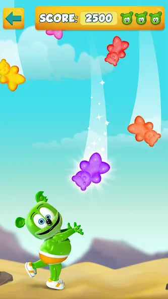 Talking Gummy Bear Kids Games  [МОД Много денег] Screenshot 2