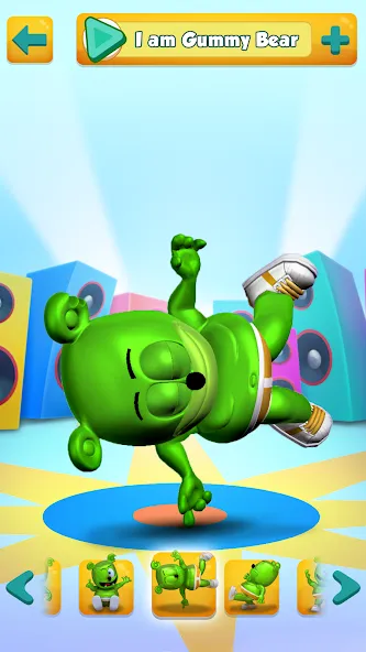 Talking Gummy Bear Kids Games  [МОД Много денег] Screenshot 5