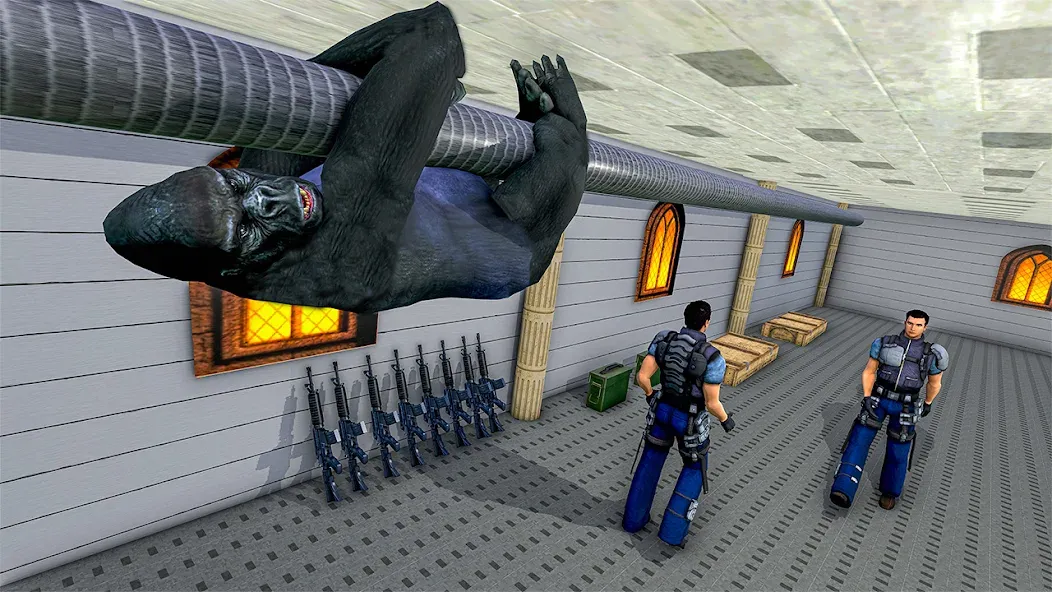 Gorilla Smash City Escape Jail  [МОД Mega Pack] Screenshot 2