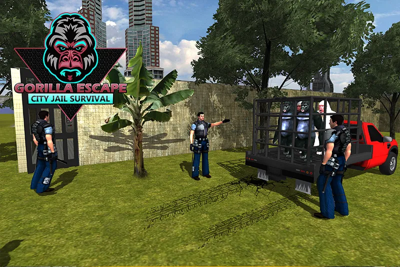 Gorilla Smash City Escape Jail  [МОД Mega Pack] Screenshot 5