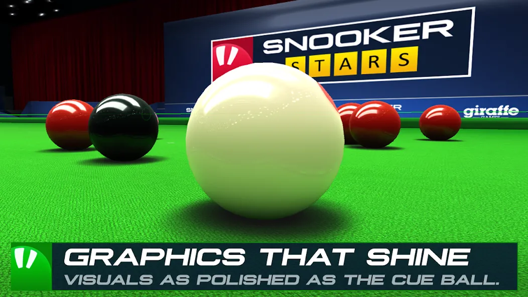 Snooker Stars - 3D Online Spor (Снукер Старс)  [МОД Mega Pack] Screenshot 3