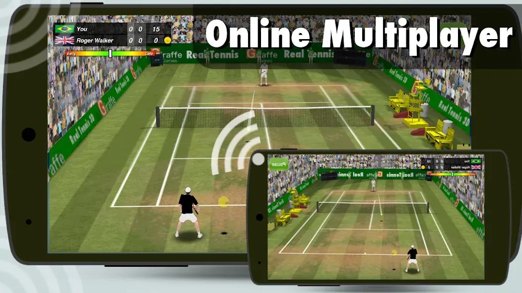 Tennis Champion 3D - Online Sp  [МОД Unlimited Money] Screenshot 2