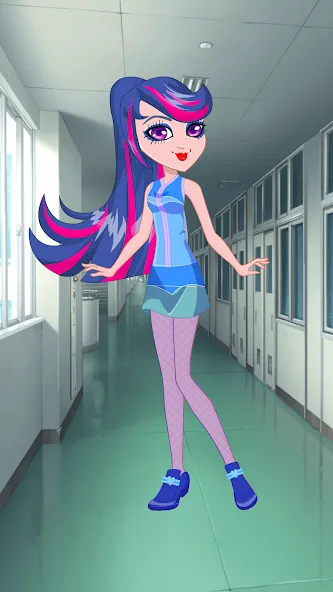 Pony College Student Dress Up (Пони Студент Колледжа Одеваются)  [МОД Mega Pack] Screenshot 1