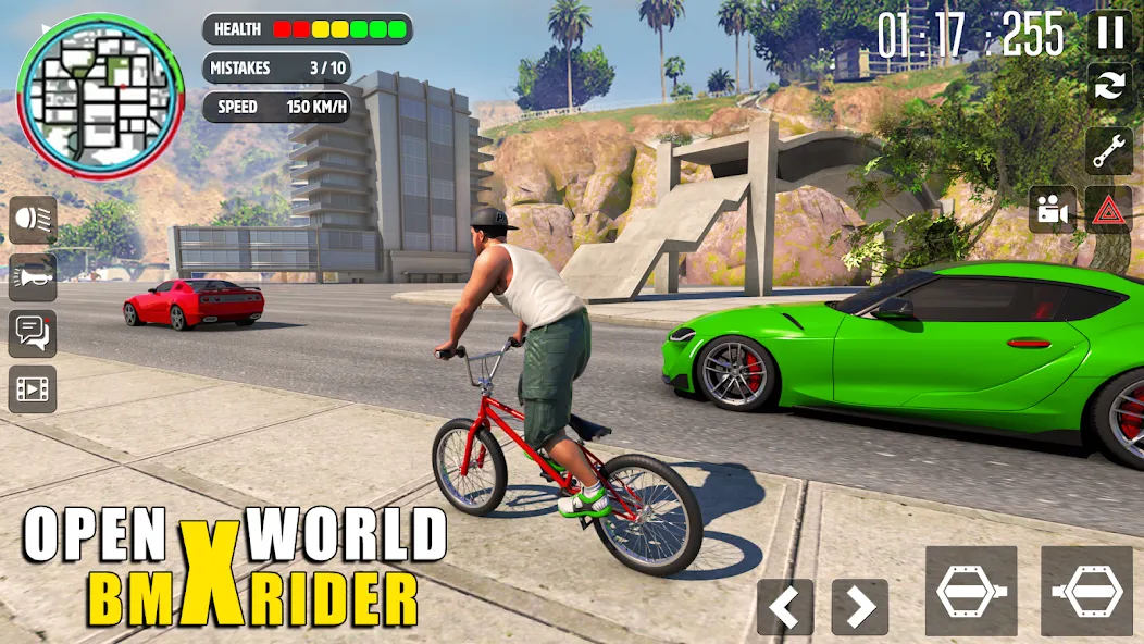 Cycle Stunt Games: Cycle Game (Оффроад Велосипедист )  [МОД Все открыто] Screenshot 5