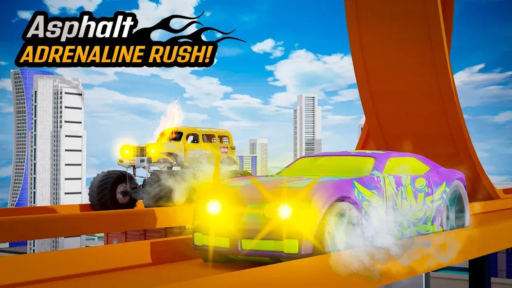 Nano Monster Truck Jam Game  [МОД Бесконечные деньги] Screenshot 3