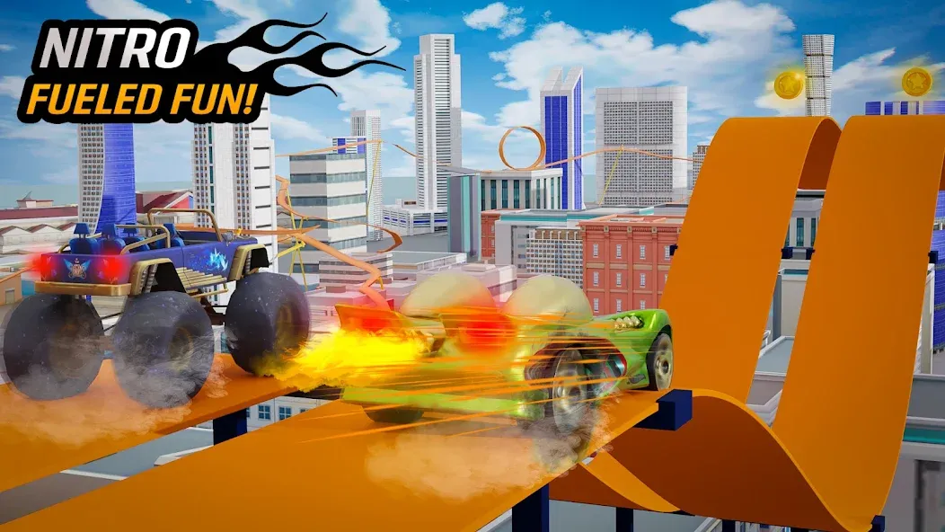 Nano Monster Truck Jam Game  [МОД Бесконечные деньги] Screenshot 4