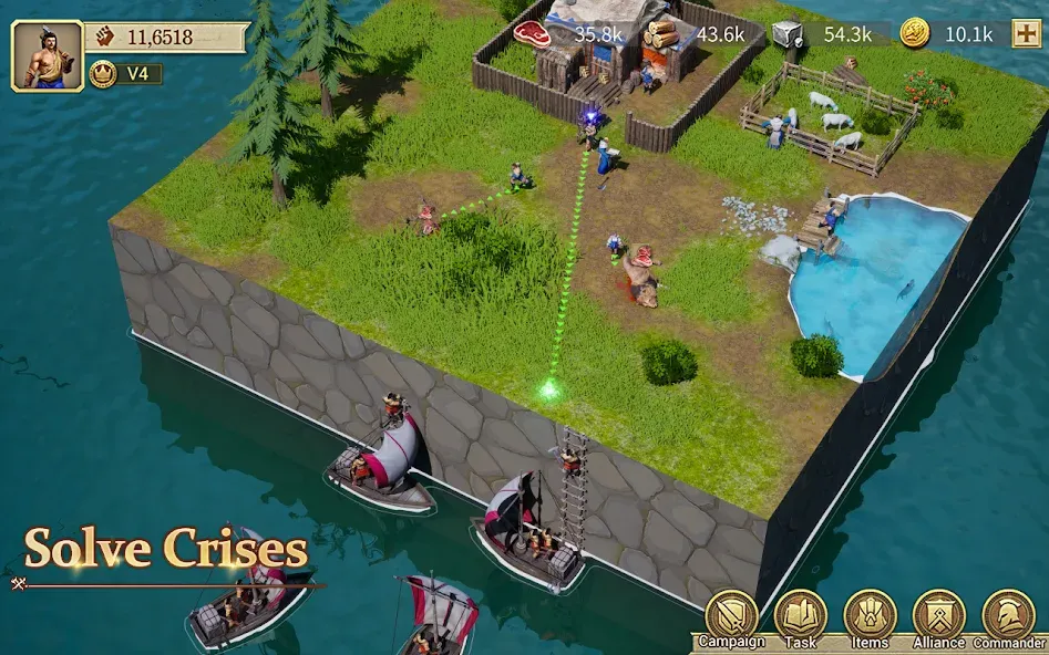 Game of Empires:Warring Realms (Уорринг Нейшенс)  [МОД Все открыто] Screenshot 4