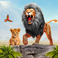 Взлом Ultimate Lion Simulator Game (Лайон Симулятор)  [МОД Unlocked] - полная версия apk на Андроид