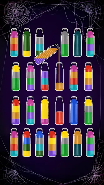 Soda Sort: Water Color Puzzle (Сода Сорт)  [МОД Unlocked] Screenshot 2