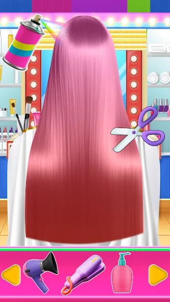 Fashion Braid Hairstyles Salon  [МОД Unlimited Money] Screenshot 3