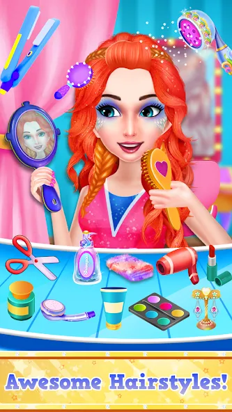 Fashion Braid Hairstyles Salon  [МОД Unlimited Money] Screenshot 4