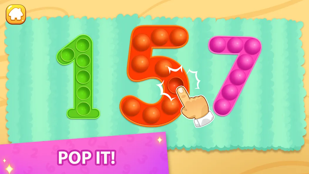 Numbers for kid Learn to count  [МОД Бесконечные монеты] Screenshot 1