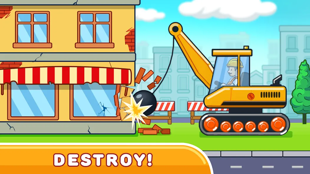 Car & Games for kids building  [МОД Много денег] Screenshot 3