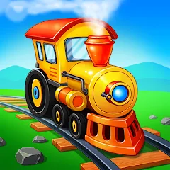 Взлом Train Games for Kids: station  [МОД Много денег] - стабильная версия apk на Андроид