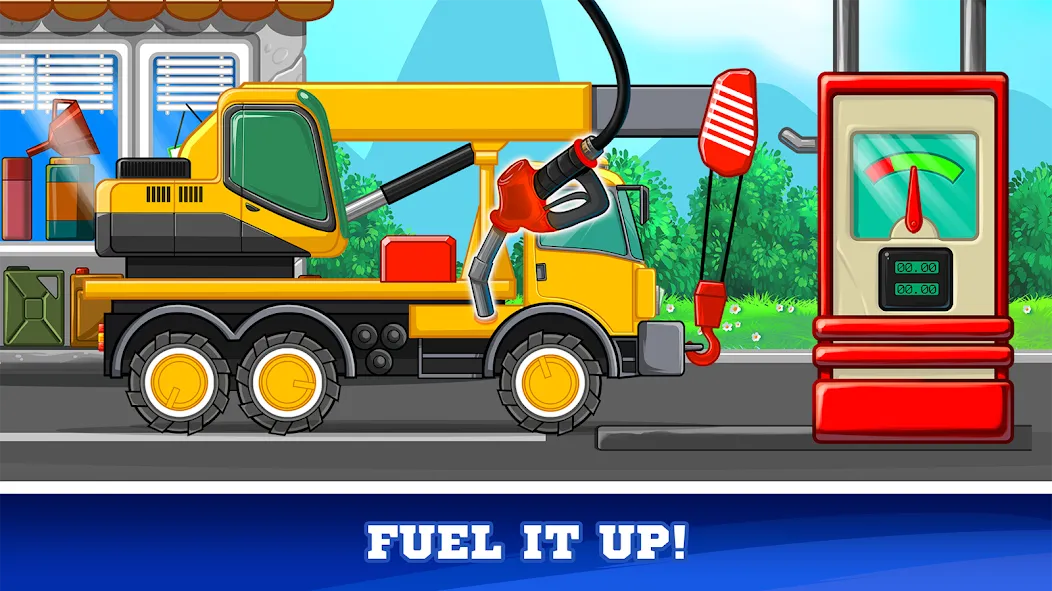 Kids Cars Games build a truck  [МОД Все открыто] Screenshot 4