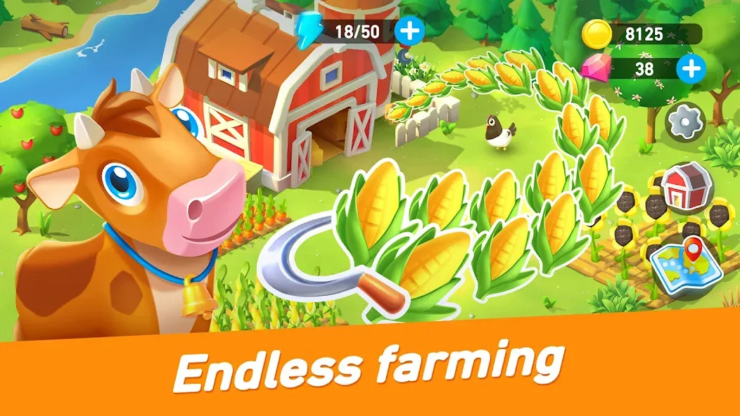 Goodville: Farm Game Adventure (Гудвилль)  [МОД Все открыто] Screenshot 4