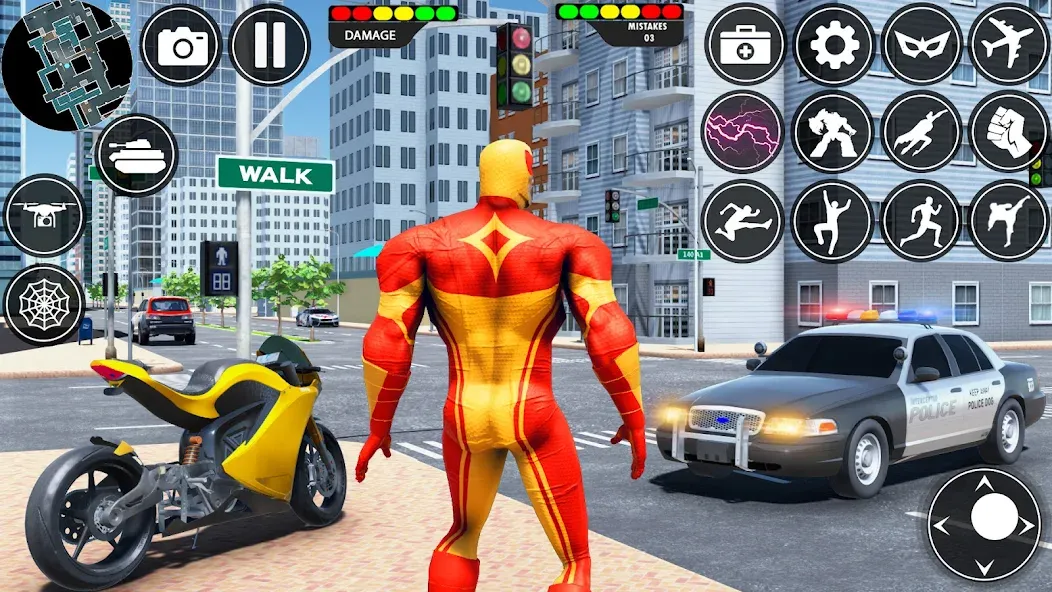 Rope Hero: Speed Hero Games (Роуп Хиро)  [МОД Меню] Screenshot 3