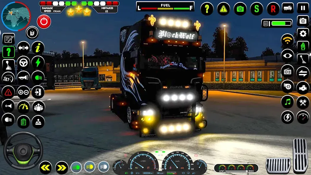 Truck Driving Euro Truck Game  [МОД Бесконечные деньги] Screenshot 1