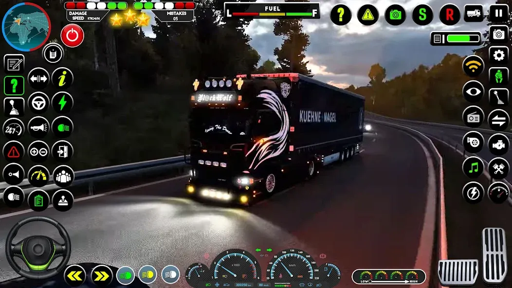 Truck Driving Euro Truck Game  [МОД Бесконечные деньги] Screenshot 2