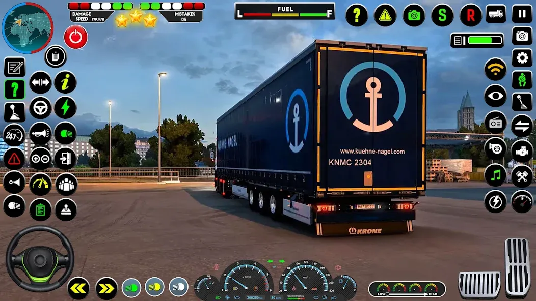 Truck Driving Euro Truck Game  [МОД Бесконечные деньги] Screenshot 3