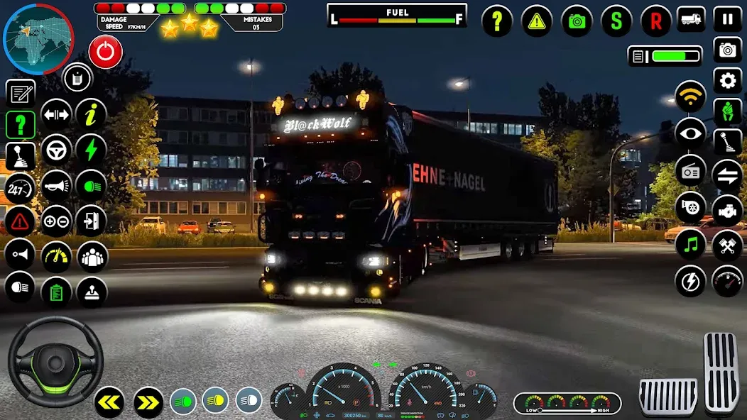 Truck Driving Euro Truck Game  [МОД Бесконечные деньги] Screenshot 5