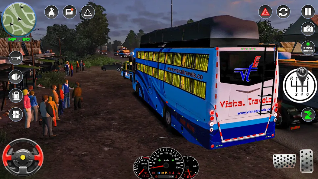 City Bus Driving: Bus Games 3D  [МОД Menu] Screenshot 4