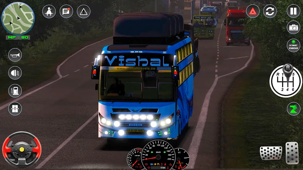 City Bus Driving: Bus Games 3D  [МОД Menu] Screenshot 5