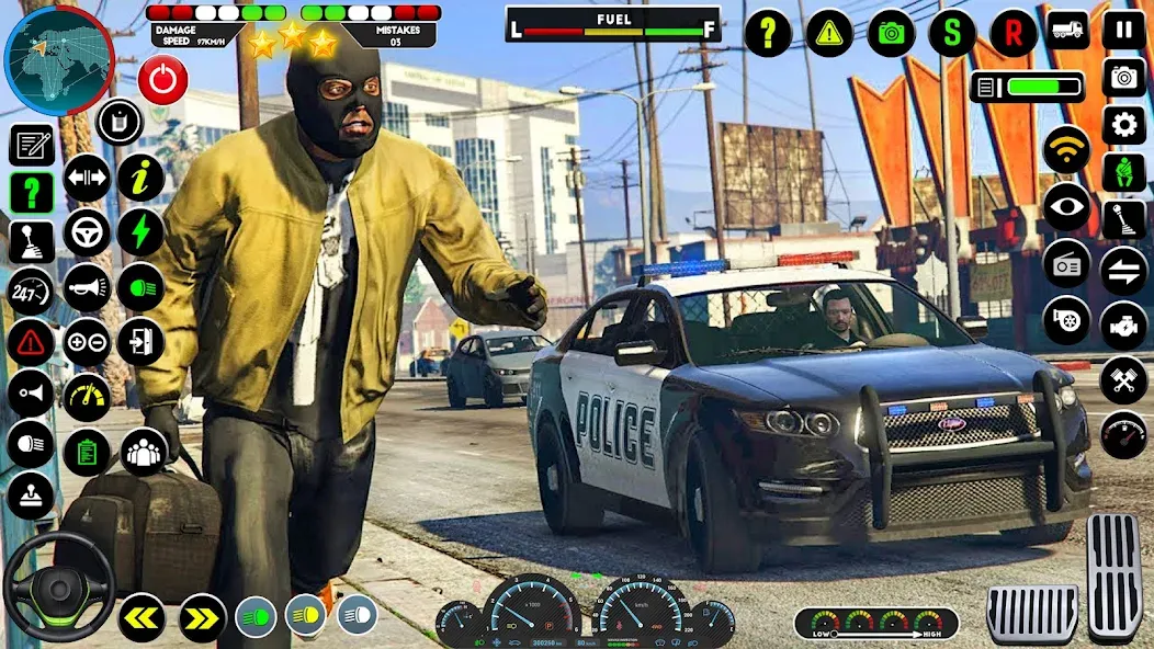 NYPD Police Car Parking Game  [МОД Все открыто] Screenshot 5