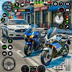 Скачать взлом NYPD Police Car Parking Game  [МОД Все открыто] - полная версия apk на Андроид