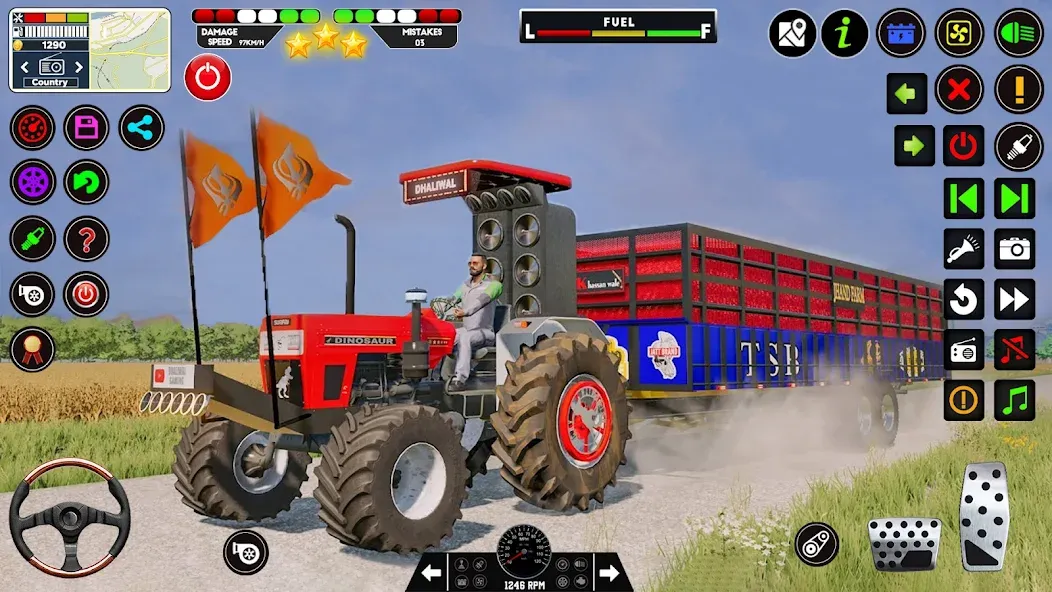 Tractor Driving - Tractor Game  [МОД Много денег] Screenshot 1